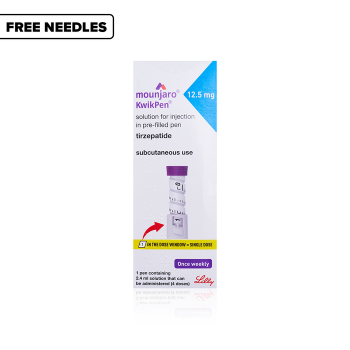 MOUNJARO KWIKPEN 12.5MG/0.6ML 2.4ML X1 (ON PRESCRIPTION) (Copy)