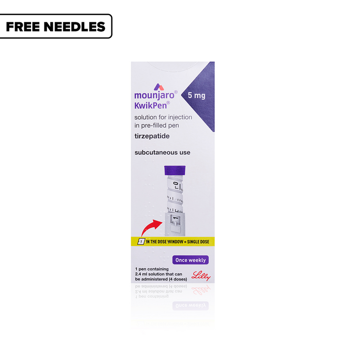 Mounjaro Kwikpen 5mg/0.6ml 2.4ml (Prescription Item)