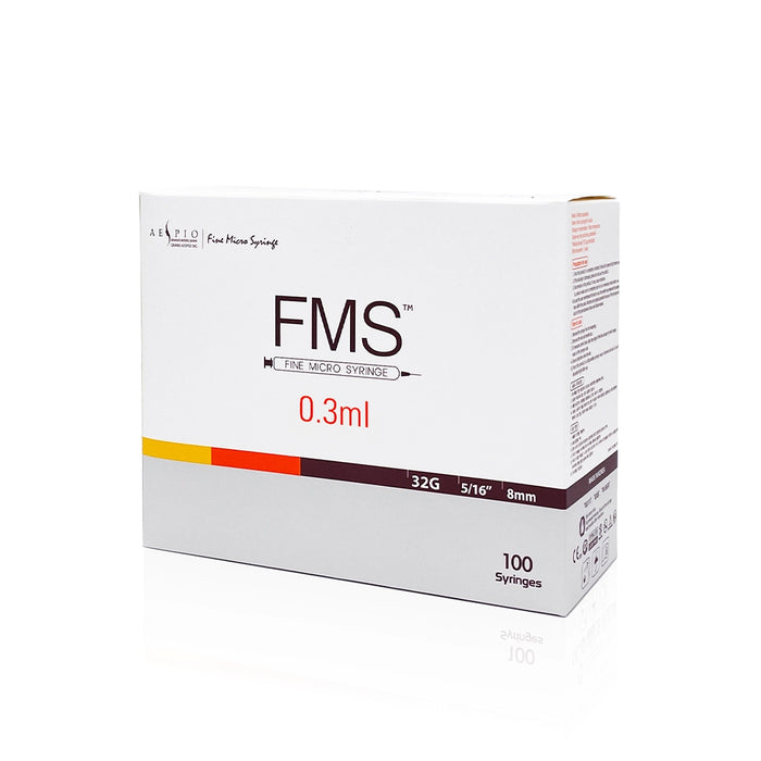 FMS 0.3ml Syringes (Pack of 100)